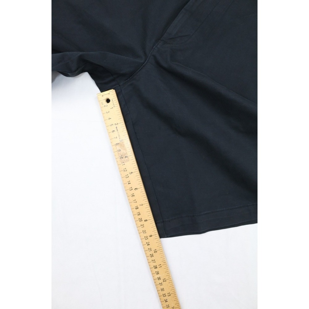 GAP Men's Black Chino Shorts Flat Front Stretch Twill Golf Casual Classic Sz 34 - Picture 13 of 13